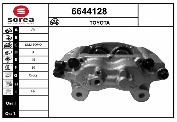 Brake Caliper (6644128)