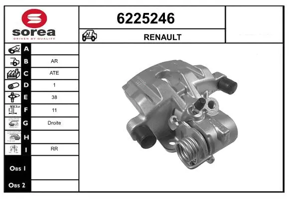Brake Caliper (6225246)