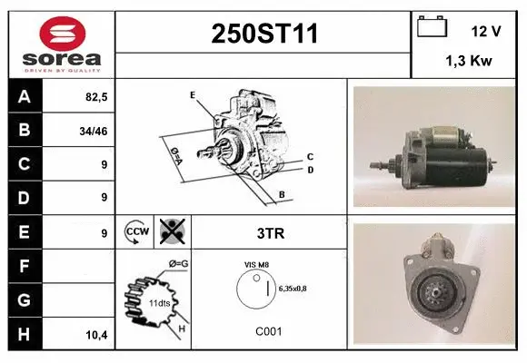 Starter (250ST11)