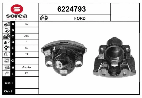 Brake Caliper (6224793)