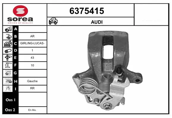 Brake Caliper (6375415)