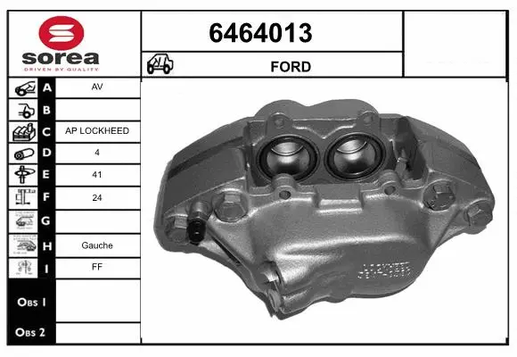 Brake Caliper (6464013)