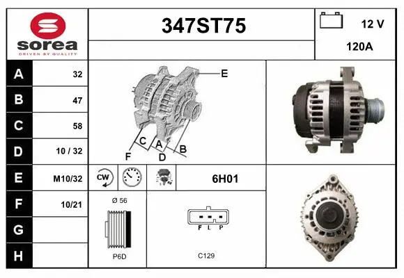 Alternator (347ST75)