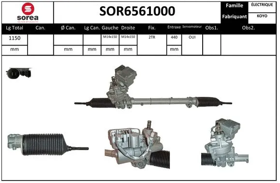 Steering Gear (SOR6561000)