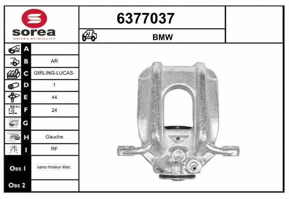 Brake Caliper (6377037)