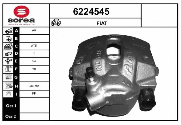 Brake Caliper (6224545)