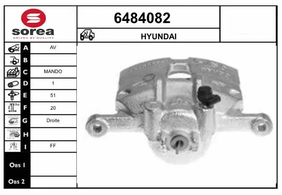 Brake Caliper (6484082)