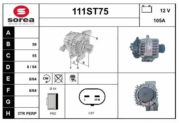 Alternator (111ST75)