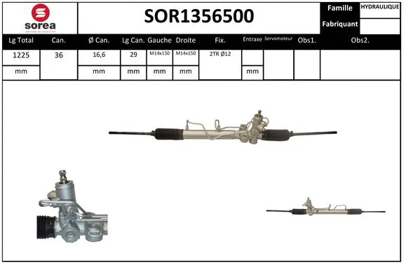 Steering Gear (SOR1356500)