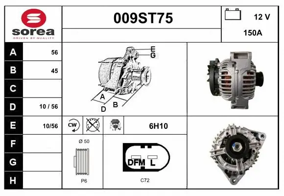 Alternator (009ST75)