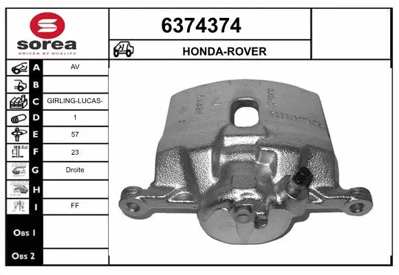 Brake Caliper (6374374)