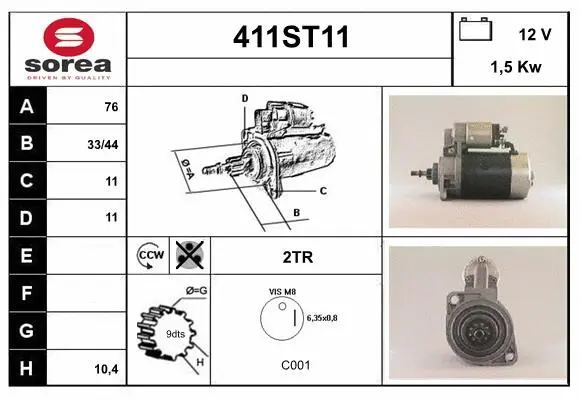 Starter (411ST11)