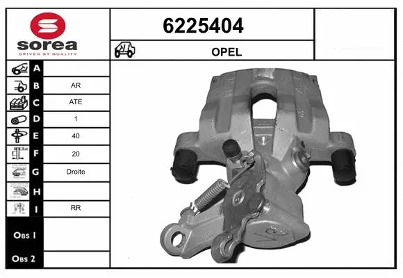 Brake Caliper (6225404)