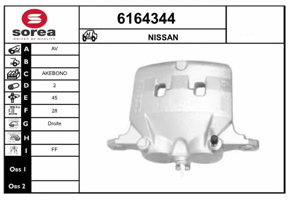 Brake Caliper (6164344)