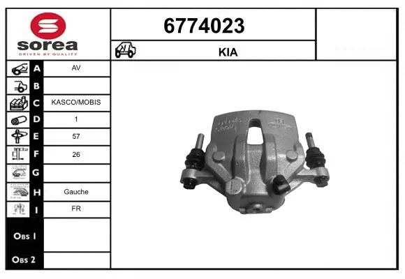 Brake Caliper (6774023)