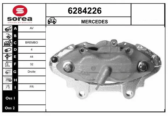 Brake Caliper (6284226)