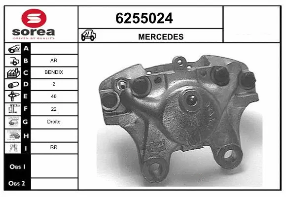 Brake Caliper (6255024)