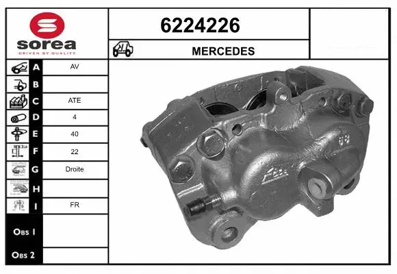 Brake Caliper (6224226)