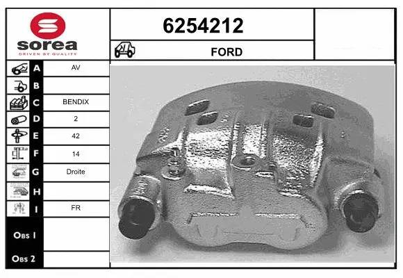 Brake Caliper (6254212)