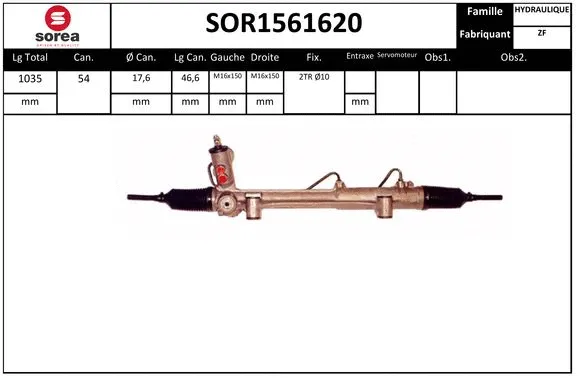 Steering Gear (SOR1561620)