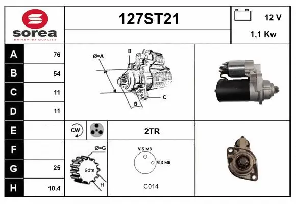 Starter (127ST21)