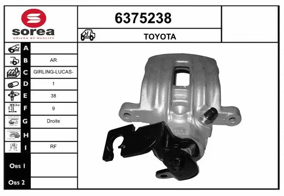 Brake Caliper (6375238)