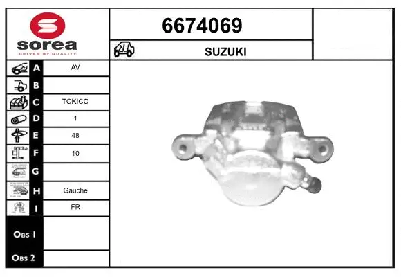 Brake Caliper (6674069)