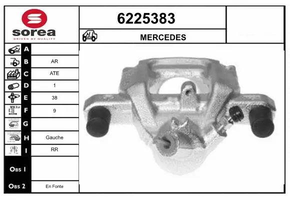 Brake Caliper (6225383)