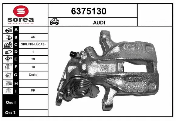Brake Caliper (6375130)