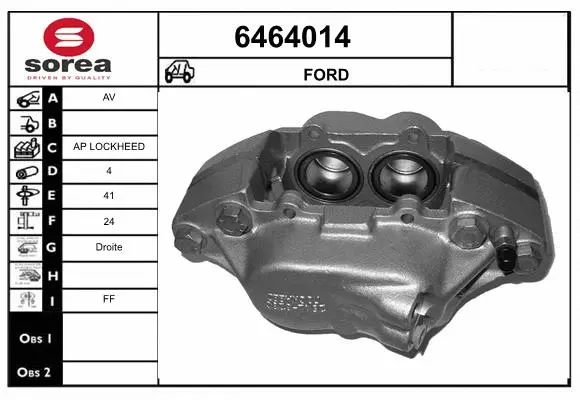 Brake Caliper (6464014)