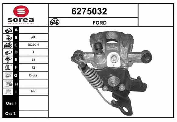 Brake Caliper (6275032)