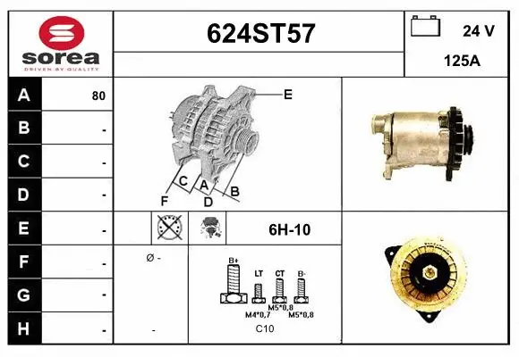 Alternator (624ST57)