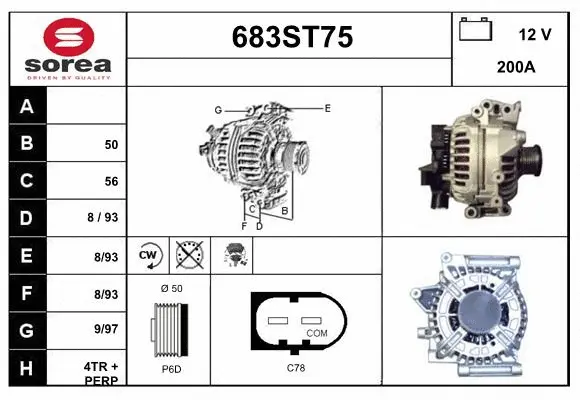 Alternator (683ST75)