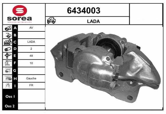 Brake Caliper (6434003)