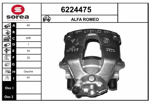Brake Caliper (6224475)
