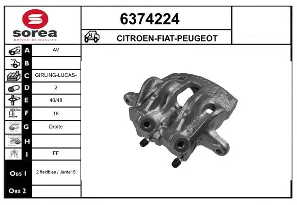 Brake Caliper (6374224)