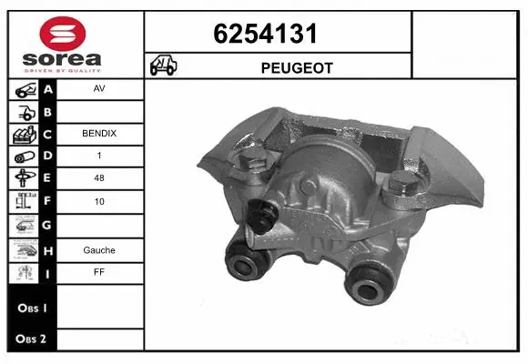 Brake Caliper (6254131)