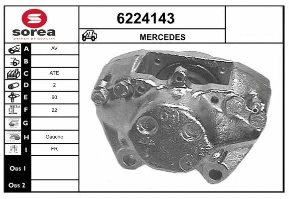 Brake Caliper (6224143)