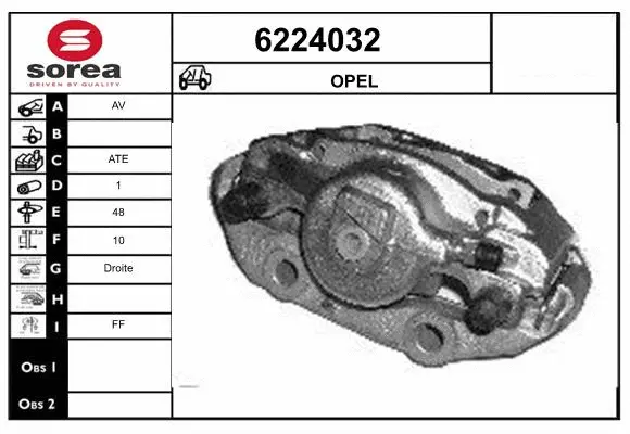 Brake Caliper (6224032)