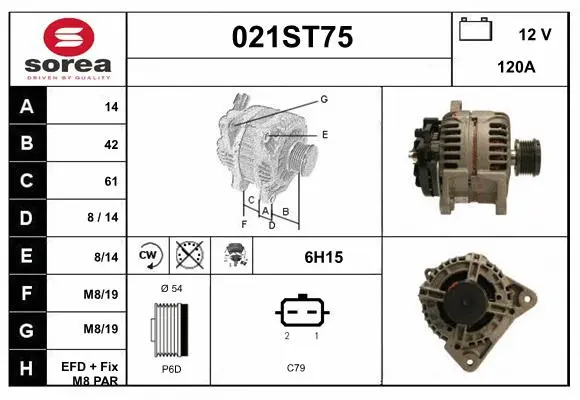 Alternator (021ST75)