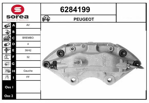Brake Caliper (6284199)