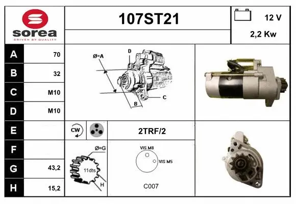 Starter (107ST21)