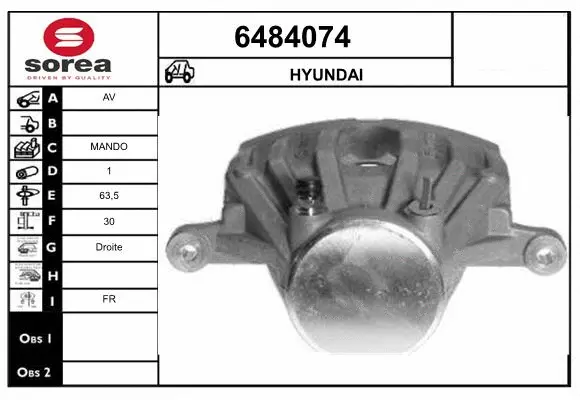 Brake Caliper (6484074)