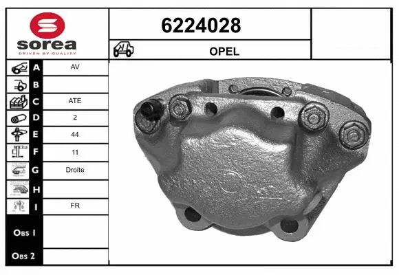 Brake Caliper (6224028)