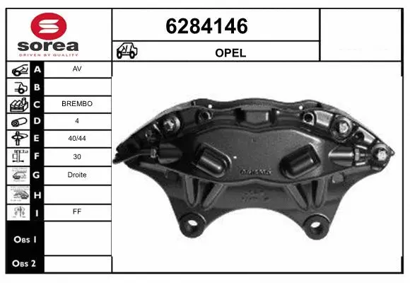 Brake Caliper (6284146)