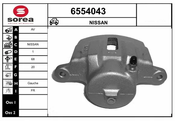 Brake Caliper (6554043)
