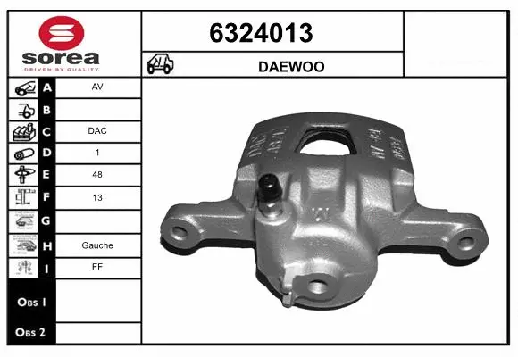 Brake Caliper (6324013)