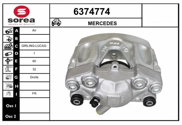 Brake Caliper (6374774)