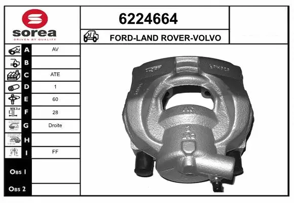Brake Caliper (6224664)