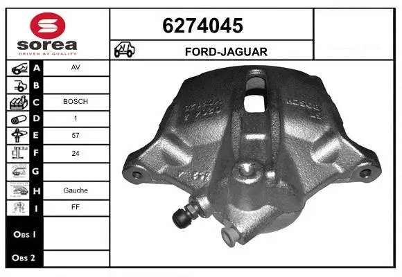 Brake Caliper (6274045)